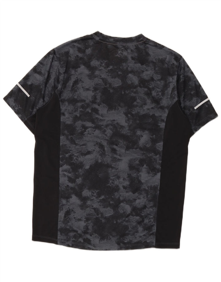 New Balance T-Shirt Homme Haut Noir Moyen Tie Dye Polyester