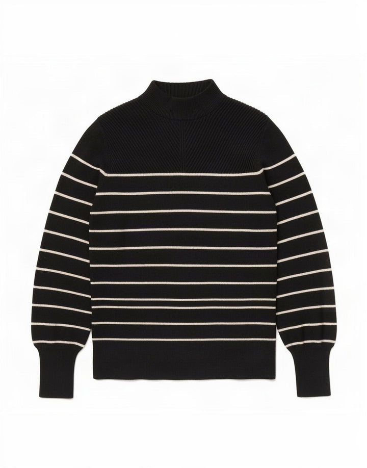 Marks & Spencer Pull col roulé pour femme UK 12 Noir moyen