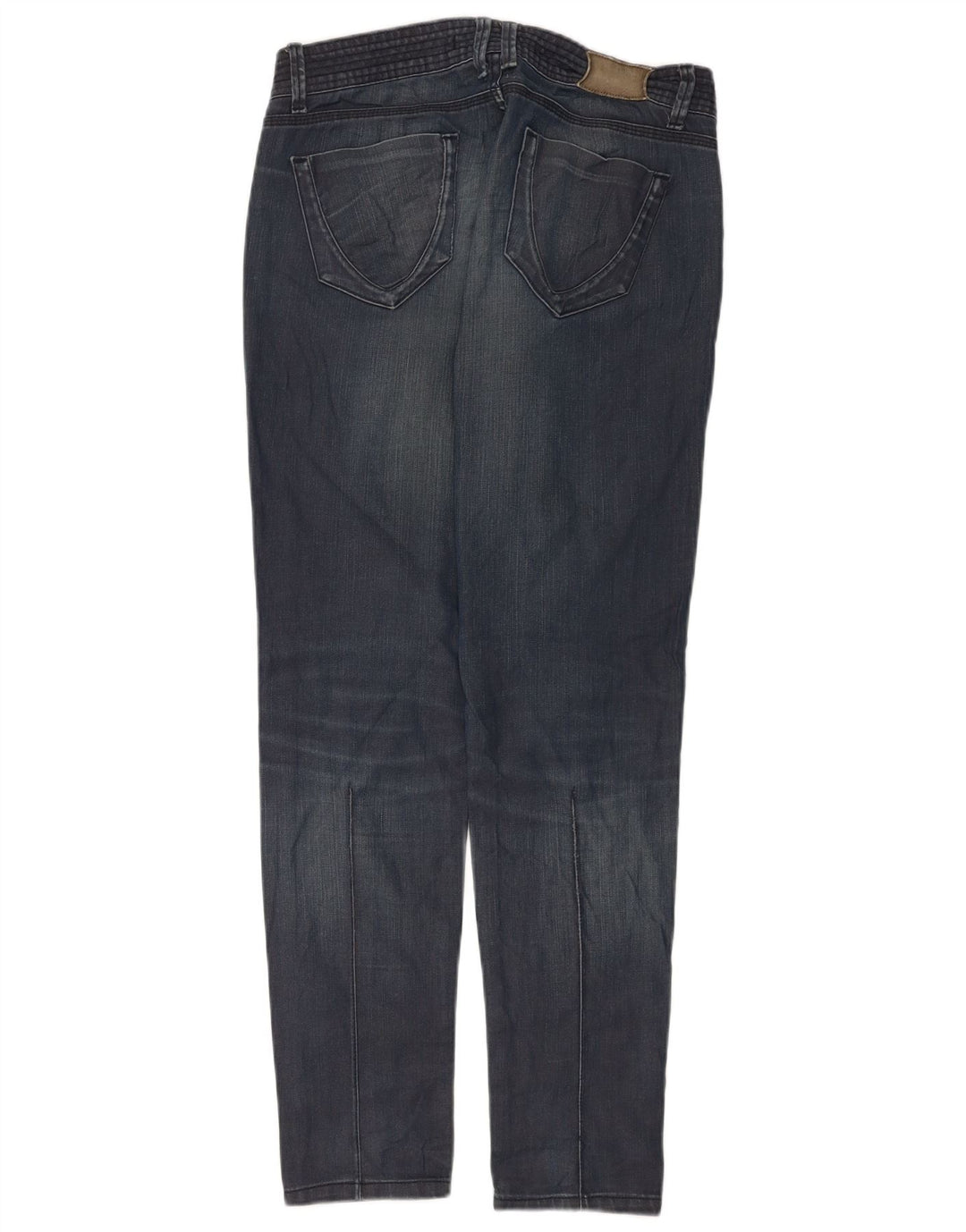 Zara Jean Slim Femme EU 40 Medium W30 L30 Bleu Marine