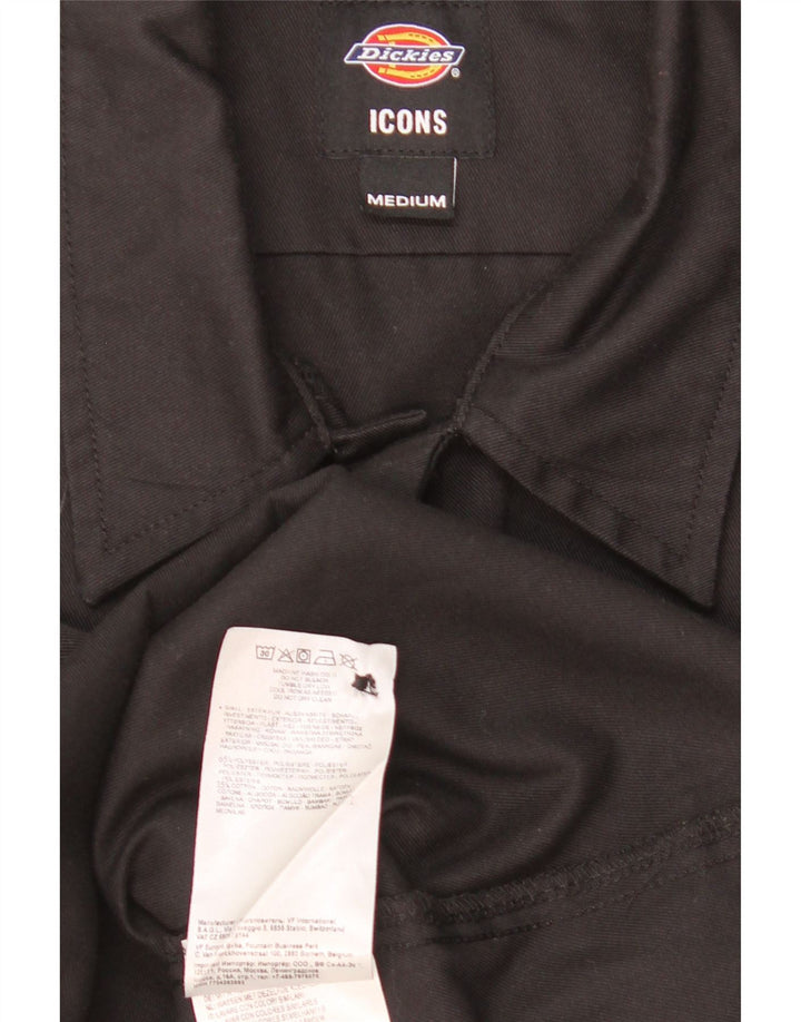Dickies Chemise à Manches Courtes Homme Noir Moyen Polyester