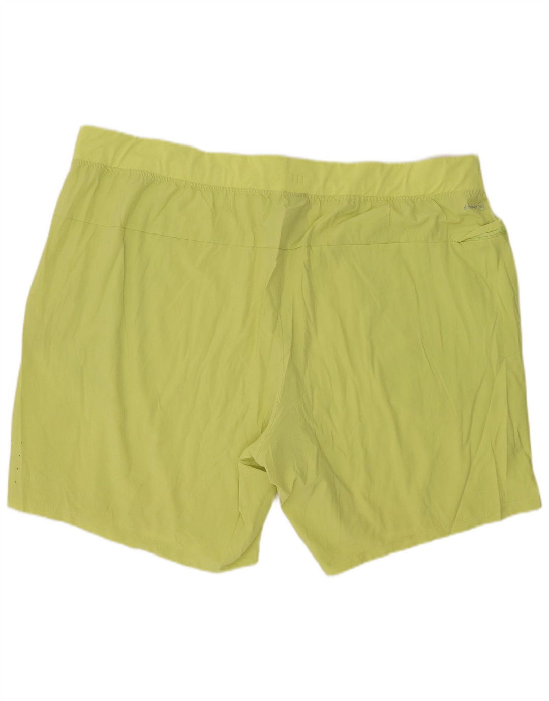 Russell Athletic Short de sport pour homme 3XL Jaune Polyester