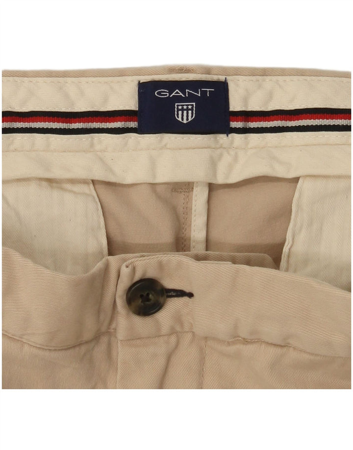 Gant Pantalon Chino Droit Homme W40 L32 Beige