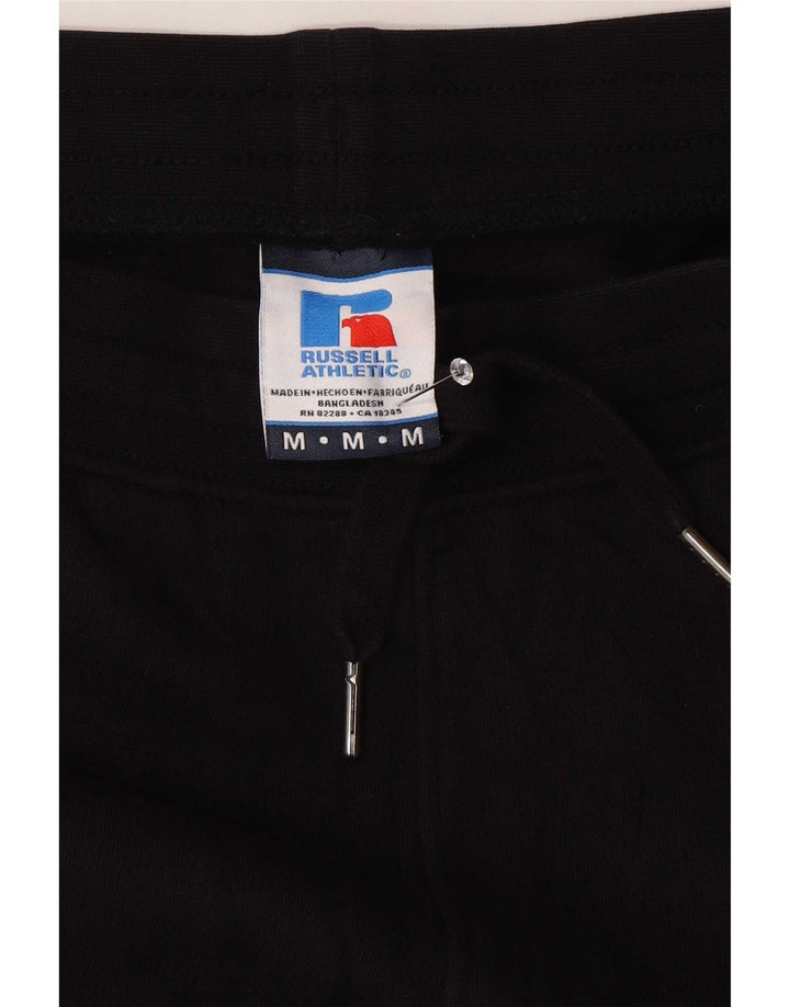 Russell Athletic Pantalon de survêtement pour homme en coton noir moyen