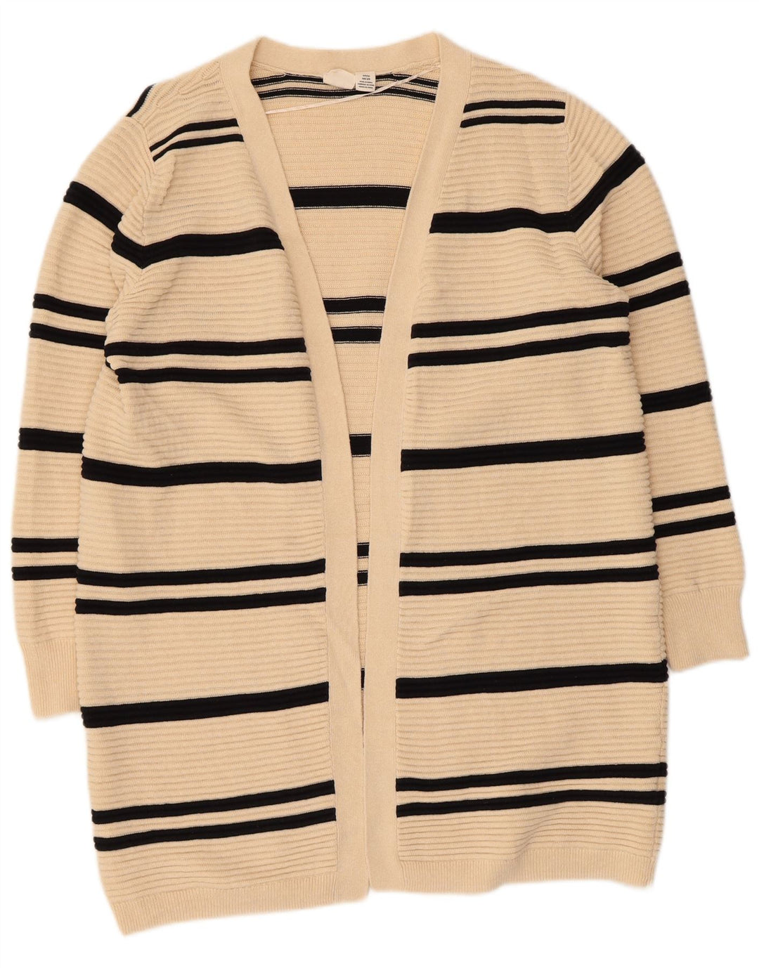 ROXY Cardigan long surdimensionné pour femme UK 10 Small Blanc cassé