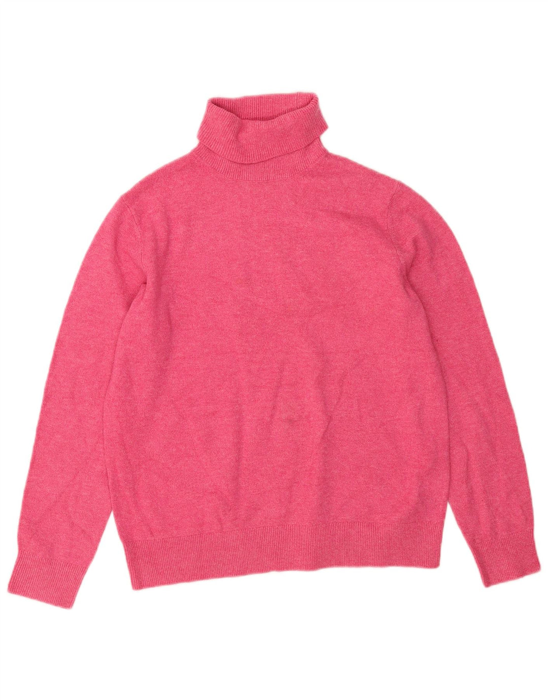 Marks & Spencer Pull surdimensionné à col roulé pour femme UK 10 Petit Rose