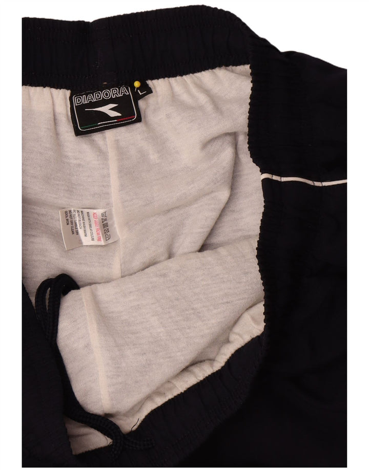 Diadora Pantalon De Survêtement Homme Large Bleu Marine Polyester