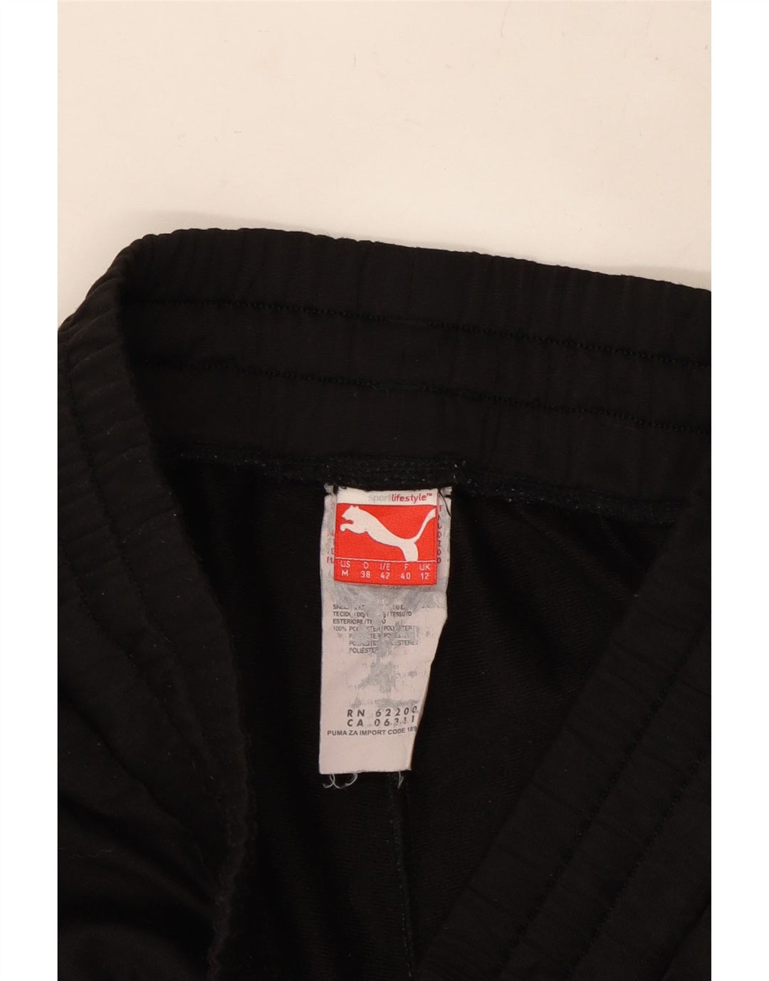 PUMA Pantalon de survêtement pour femme UK 42 Medium Noir Polyester