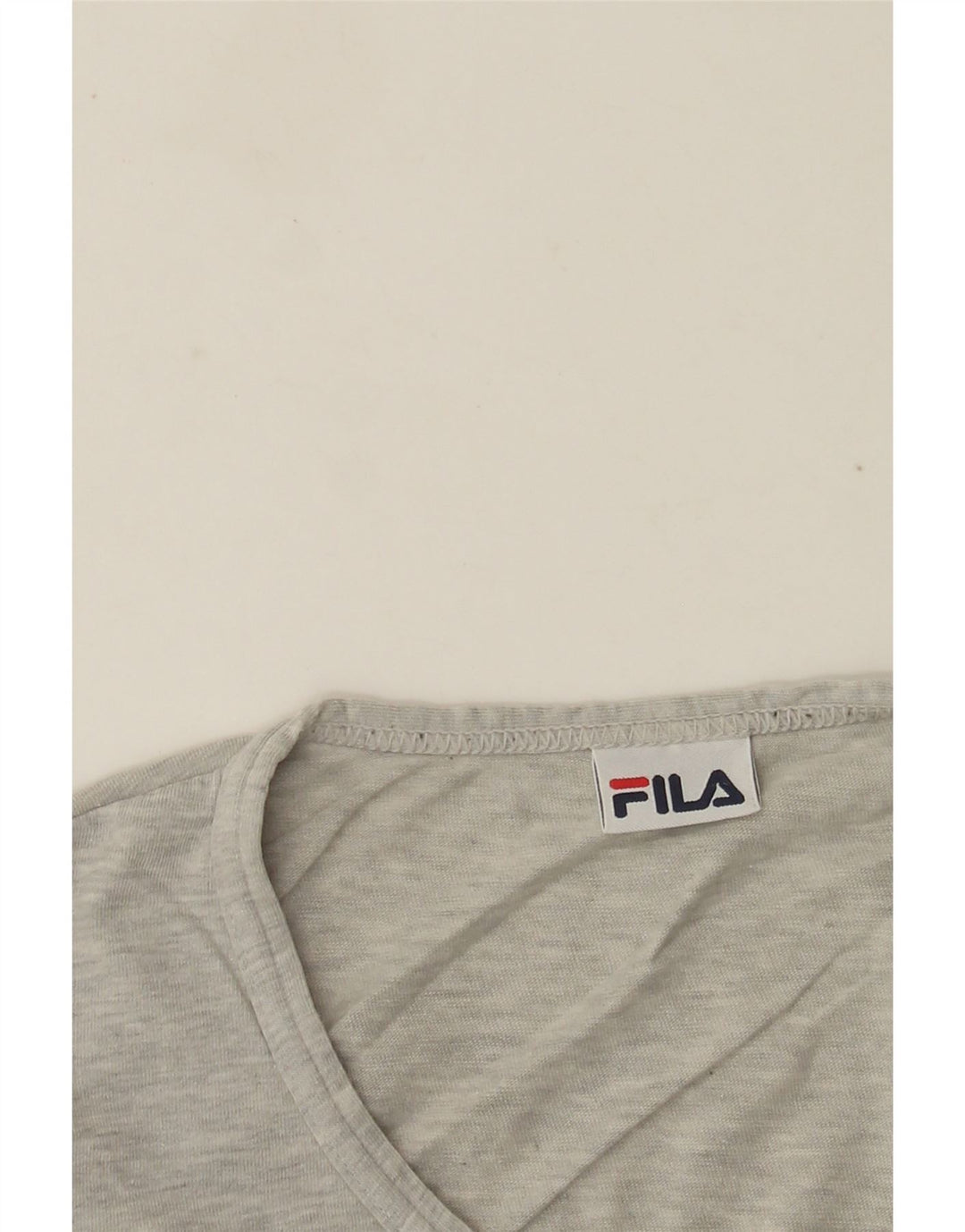Fila T-Shirt Homme Haut Petit Gris Moucheté