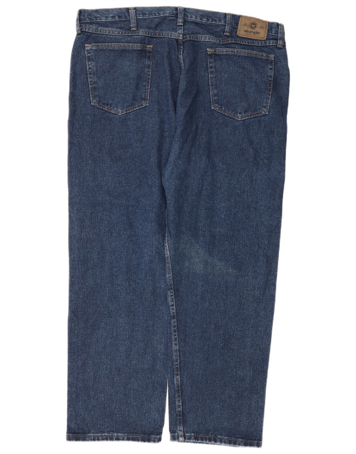 Wrangler Jean droit homme W42 L30 bleu coton