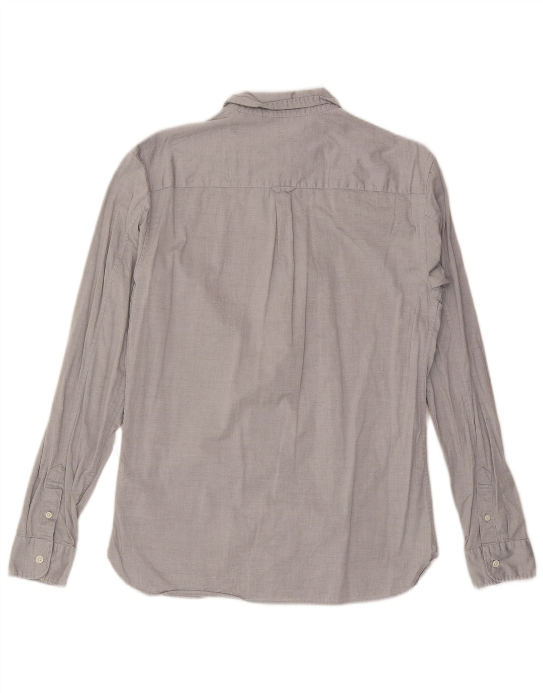 All Saints Chemise Homme Gris Moyen Coton