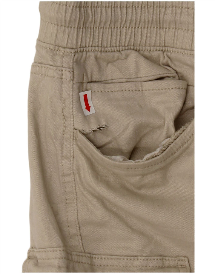 IZOD Short cargo coupe ajustée pour homme Petit W29 Coton beige