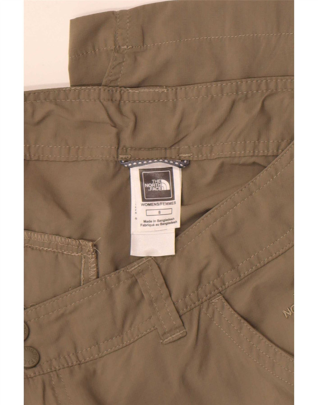 The North Face Short cargo pour femme US 8 Medium W30 Nylon gris