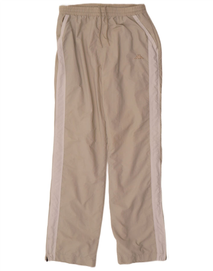 Kappa Pantalon De Survêtement Homme Beige Moyen Colourblock Polyamide
