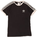 ADIDAS Mens T-Shirt Top Small Black Cotton