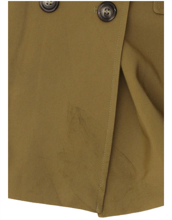 Anna Molinari Veste blazer double boutonnage pour femme UK 10 Small Kaki