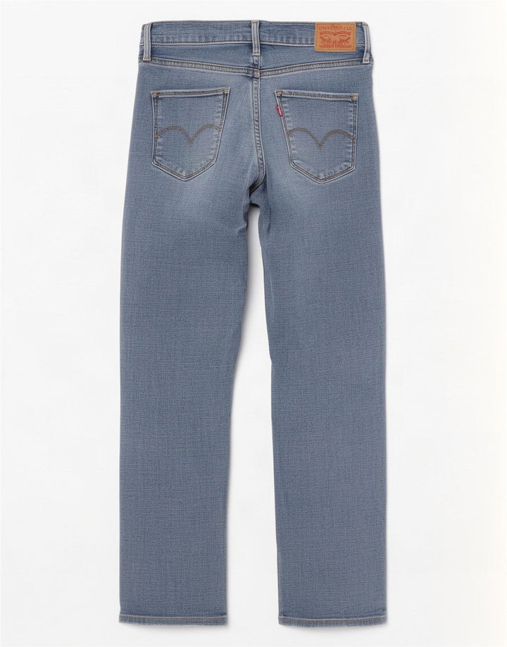 Levi's Jean 314 Shaping Straight Femme Bleu Coton W28 L27