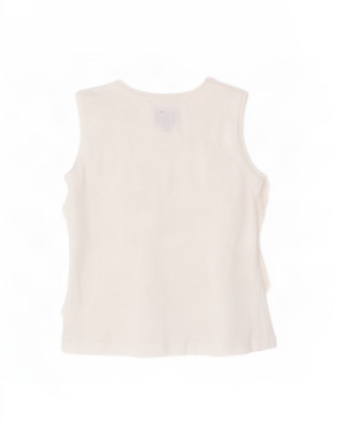 Woolrich Haut chemisier sans manches pour fille 3-4 ans Blanc Coton