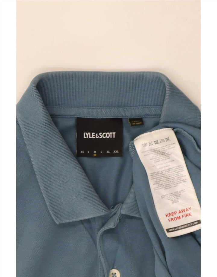 Lyle & Scott Polo Homme Bleu Moyen Coton