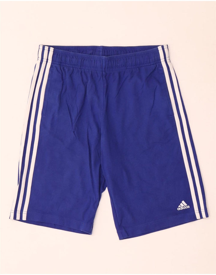 Short de sport Adidas garçon 15-16 ans bleu