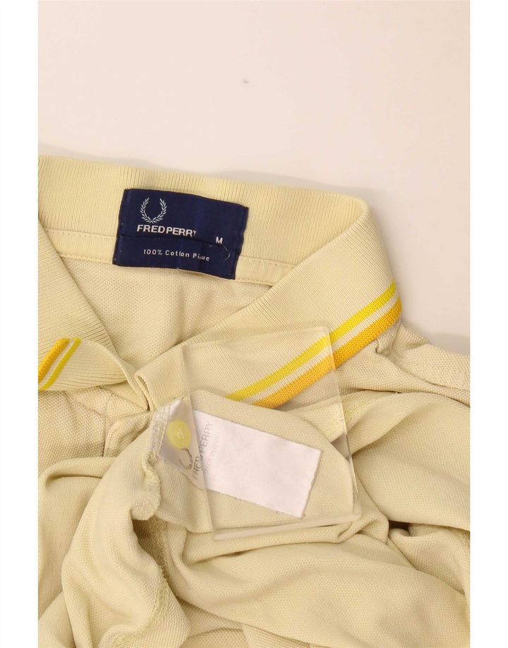 Fred Perry Polo Homme Jaune Moyen Coton
