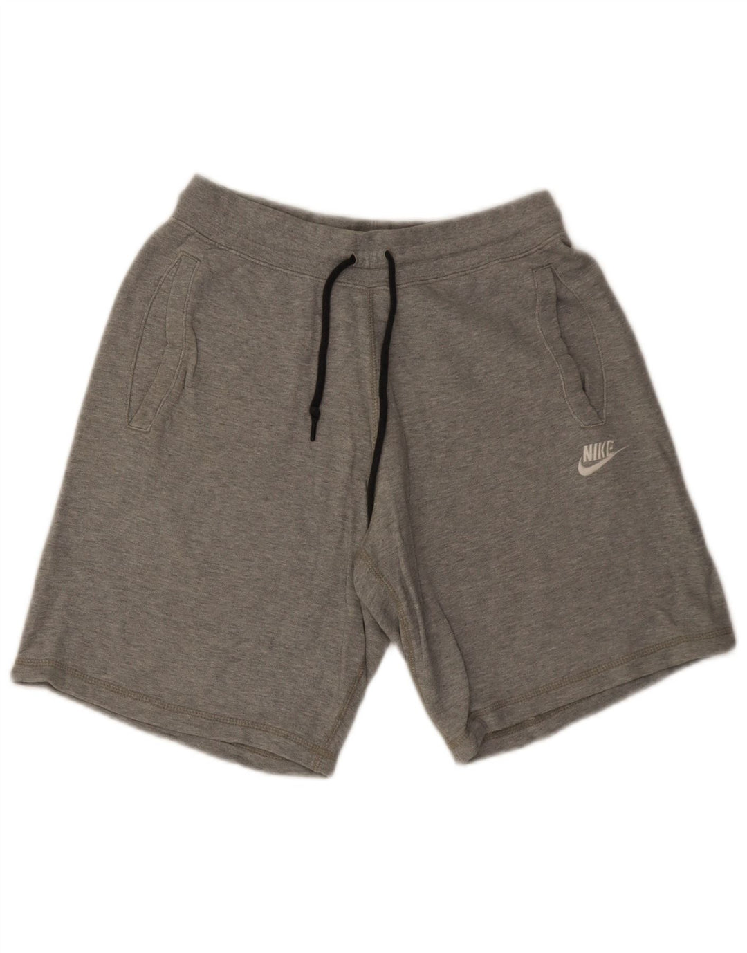 Nike Short de sport pour homme Petit gris Coton