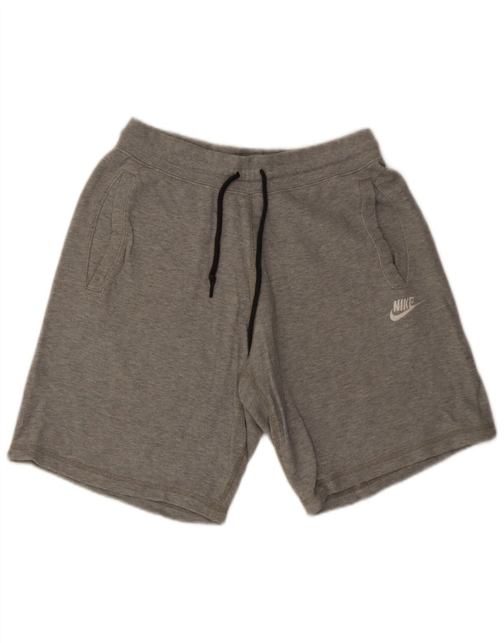 Nike Short de sport pour homme Petit gris Coton
