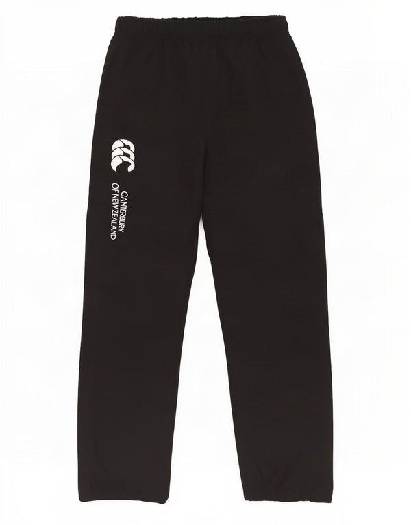 Canterbury Pantalon de Survêtement Graphique Garçon 13-14 ans Noir Polyester