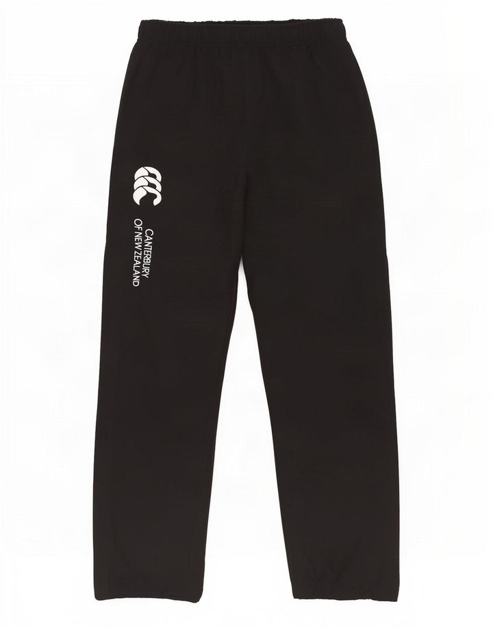 Canterbury Pantalon de Survêtement Graphique Garçon 13-14 ans Noir Polyester