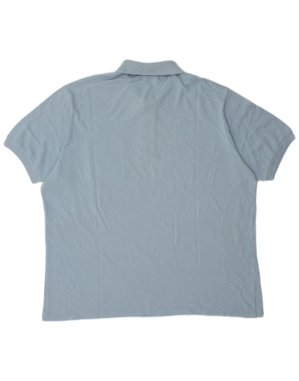 Lacoste Polo Homme Taille 7 2XL Bleu Coton