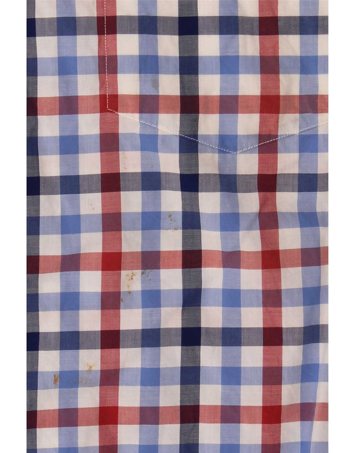 Paul & Shark Chemise de yachting pour homme Taille 44 XL Vichy multicolore
