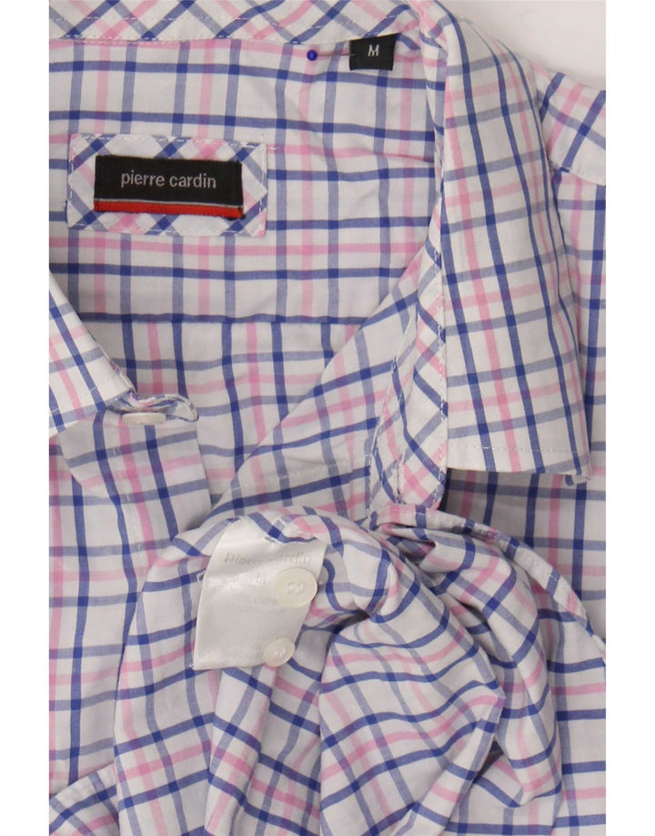 Pierre Cardin Chemise Homme Bleu Moyen Carreaux Coton