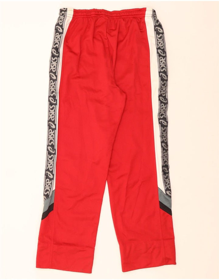 Asics Pantalon De Survêtement Graphique IT 56 XL Rouge Polyamide Colorblock Homme