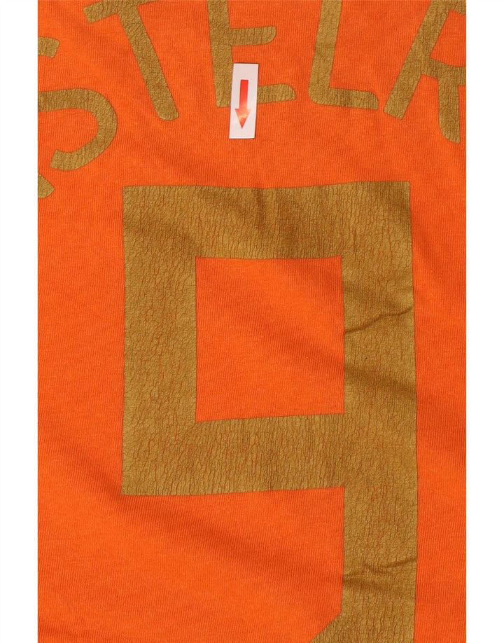 Nike T-shirt graphique pour homme UK 39/41 Orange moyen