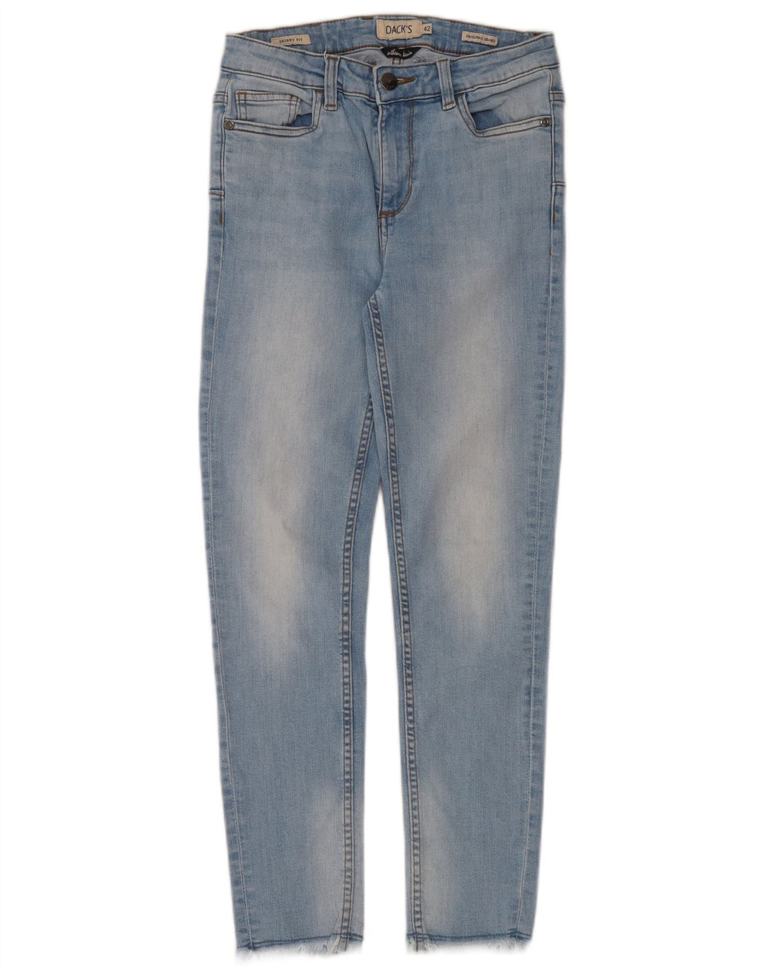 Dack's Jean skinny femme IT 42 Medium W28 L26 Bleu Coton