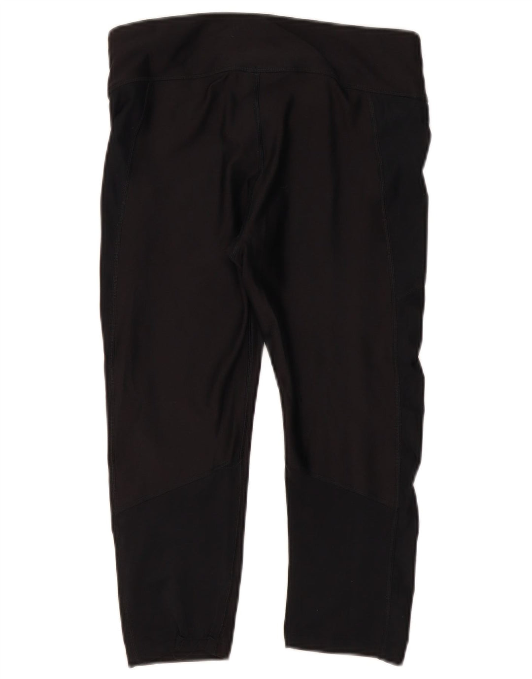 Under Armour Legging Capri Heat Gear Femme UK 12 Noir Moyen Polyester