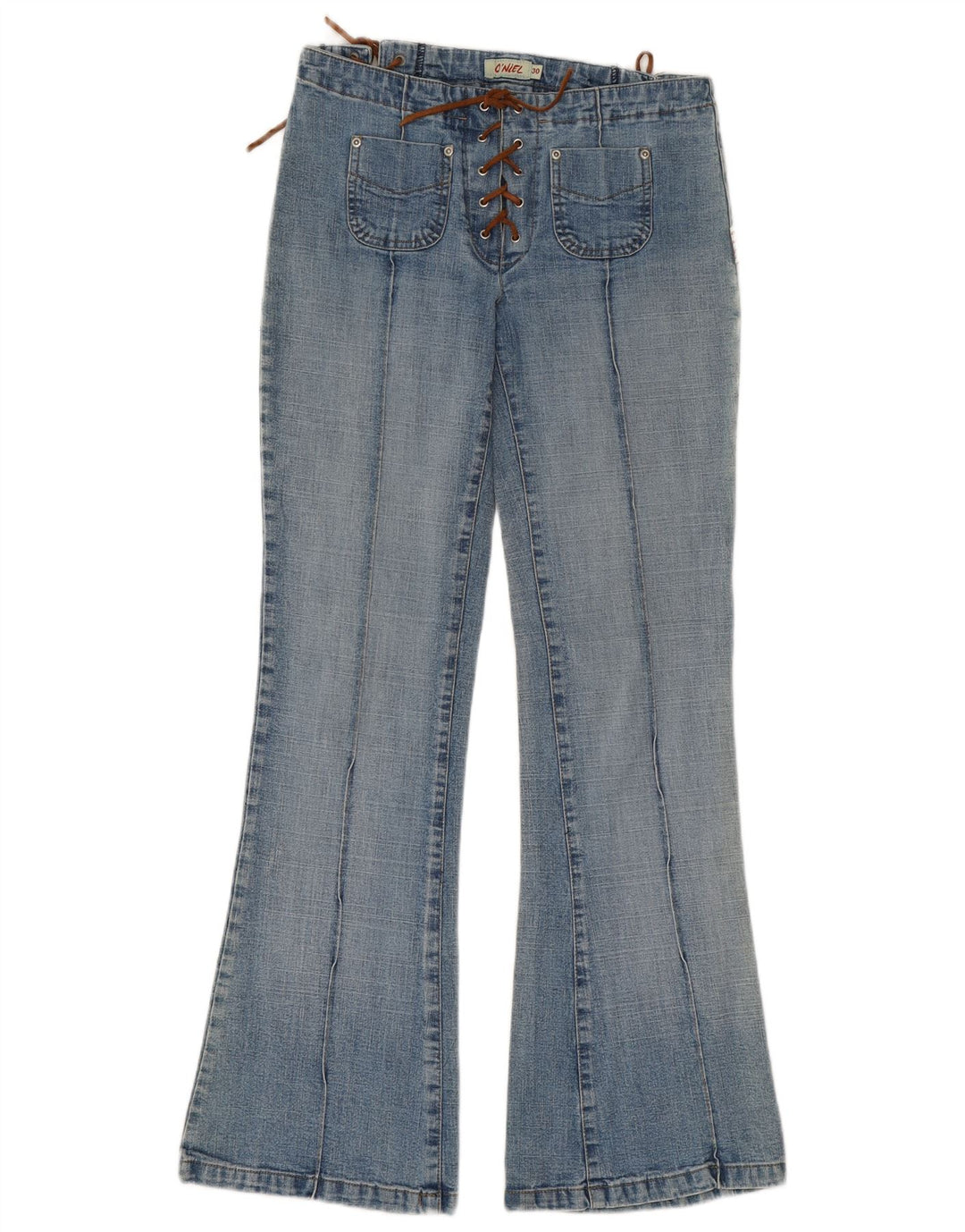 Jean Flare Femme W30 L30 Bleu Coton