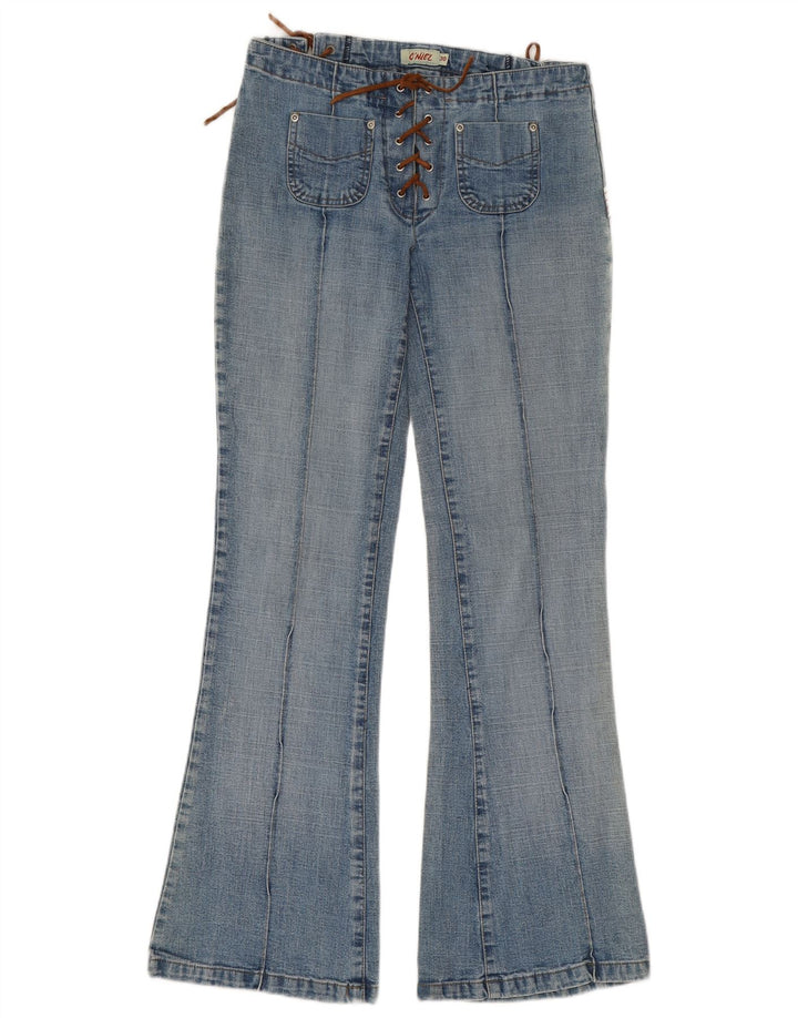 Jean Flare Femme W30 L30 Bleu Coton