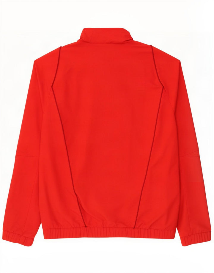 Adidas Mens S.L. Benfica Tracksuit Top Jacket Medium Red Polyamide