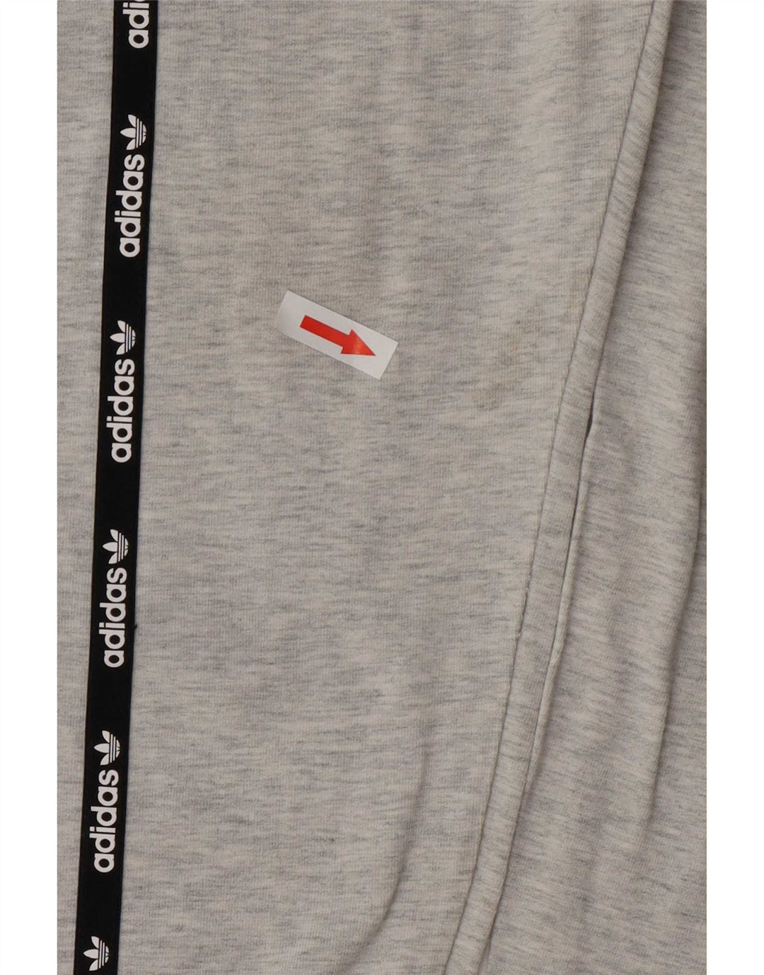 Adidas Leggings graphiques pour femmes UK 12 coton color block gris moyen