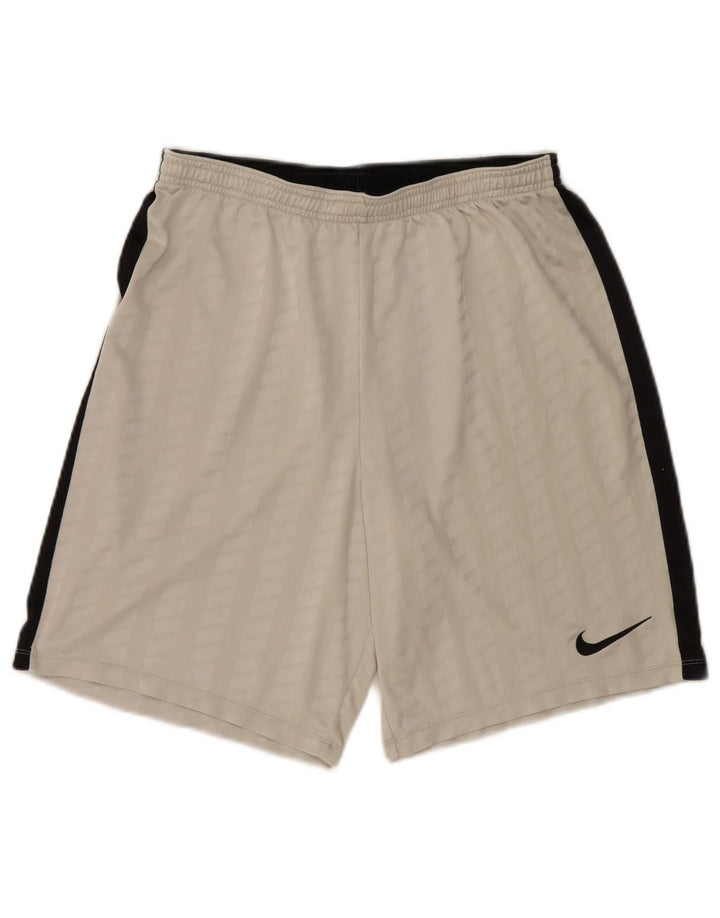 Nike Short de sport Dri Fit pour homme en polyester color block Taille L