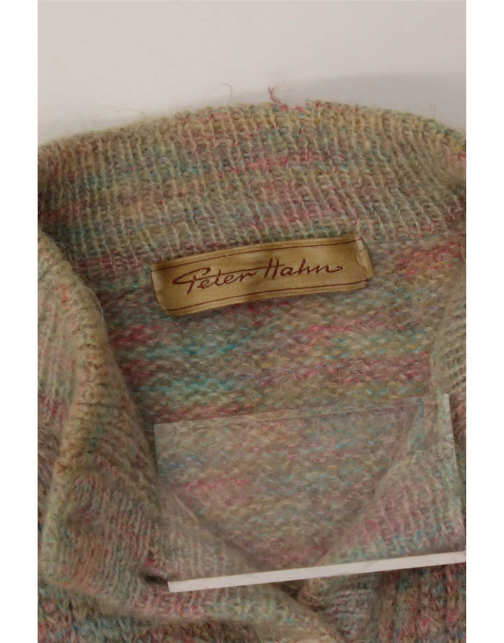 Peter Hahn Cardigan pour femme UK 10 Small Multicolore Classique