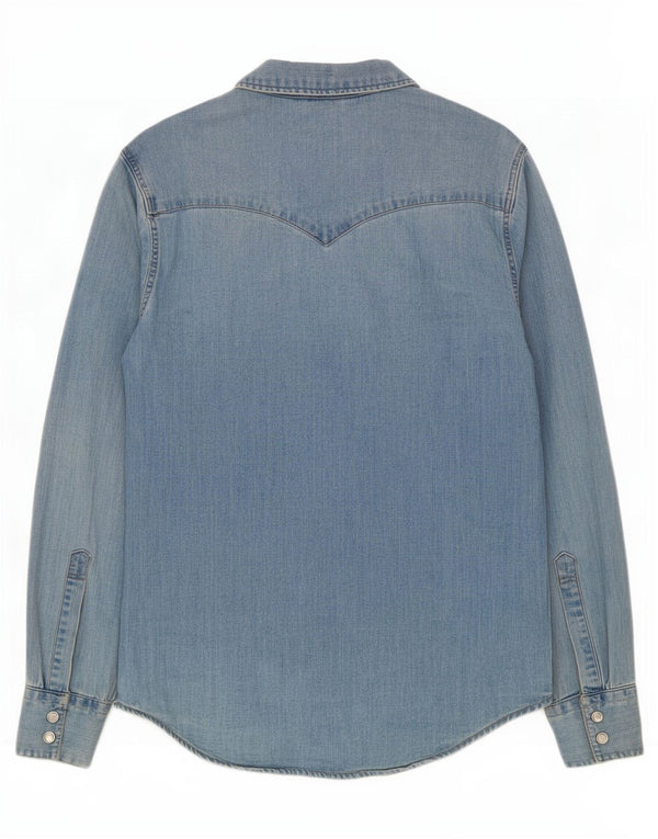 Levi's Chemise en Jean Homme Bleu XS