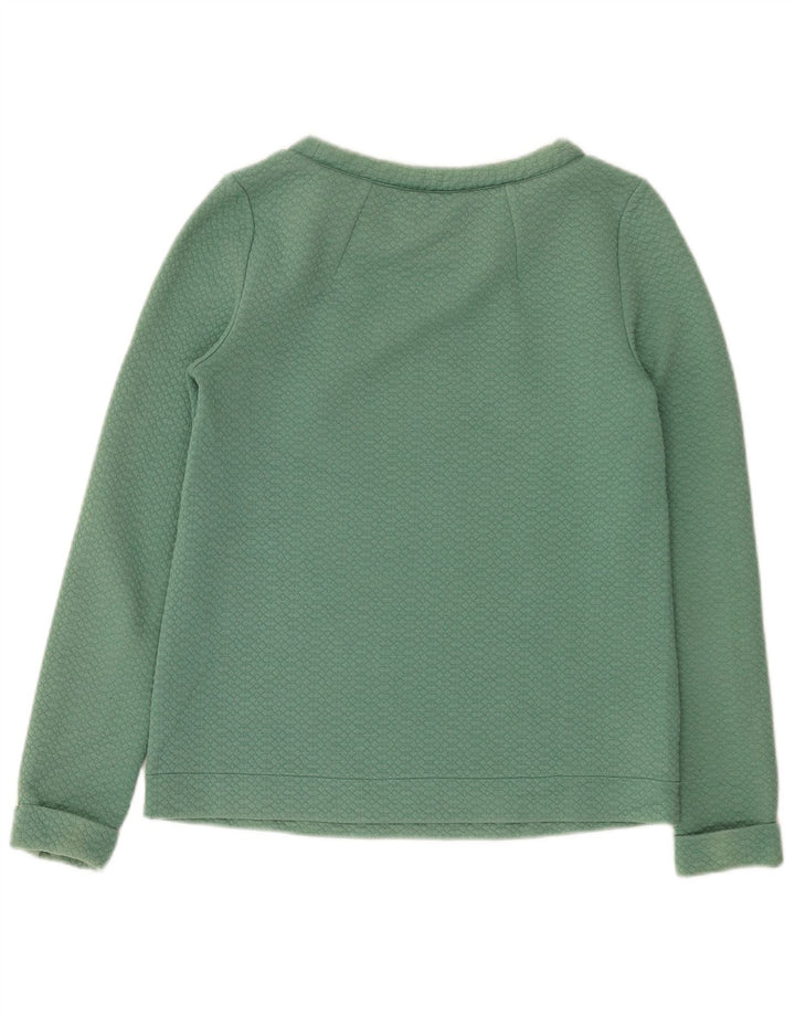 Boden Femme Sweatshirt Jumper UK 10 Small Vert Polyester