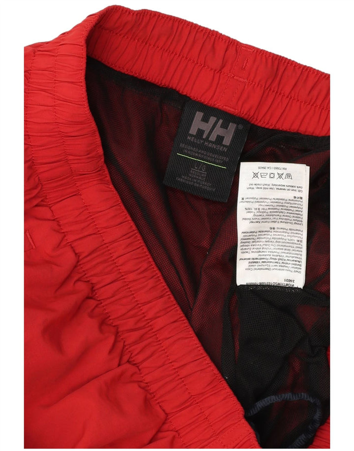 HELLY HANSEN Short de Bain Homme Large Rouge Polyamide