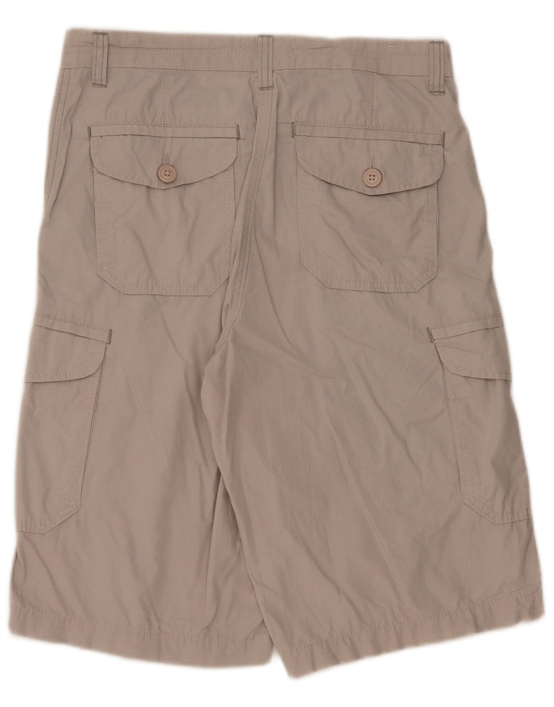 MARKS & SPENCER Short Cargo Homme W32 Gris Moyen Coton