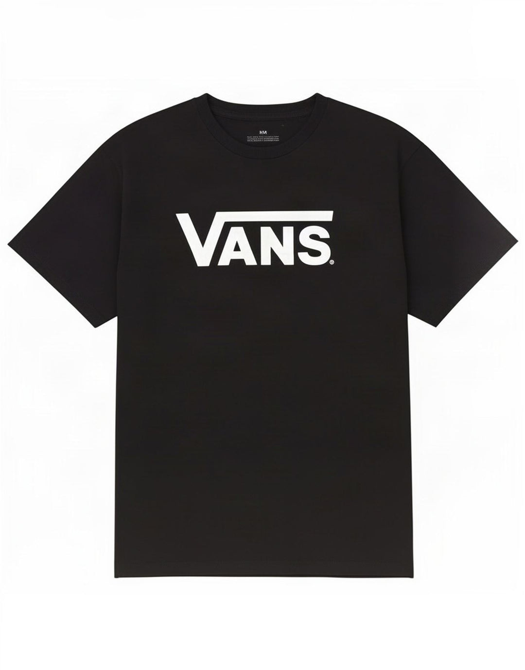 Vans T-shirt graphique pour homme en coton noir moyen