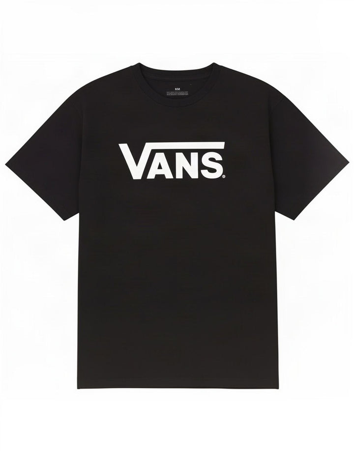 Vans T-shirt graphique pour homme en coton noir moyen