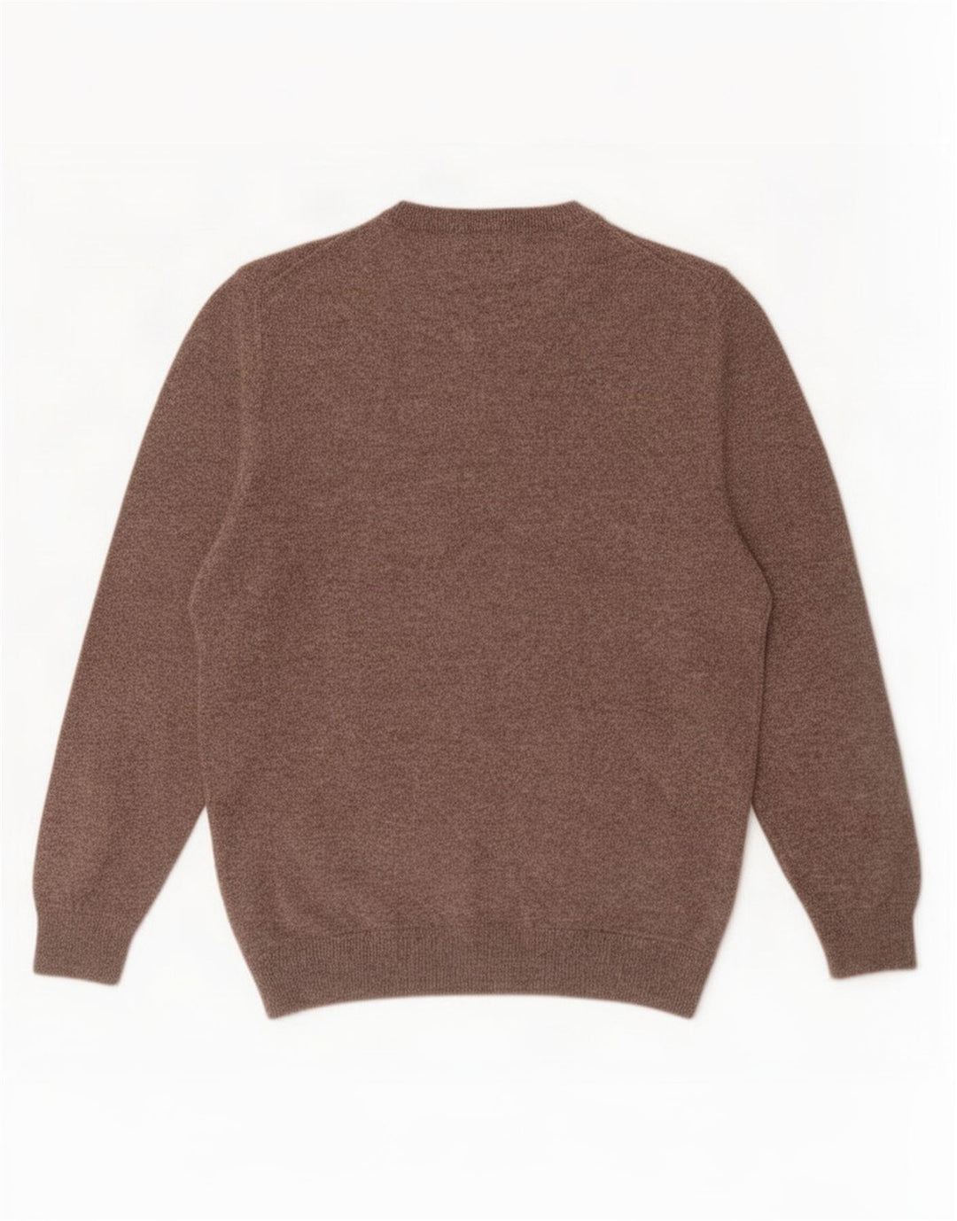 Magee Pull col rond homme en cachemire moucheté marron moyen