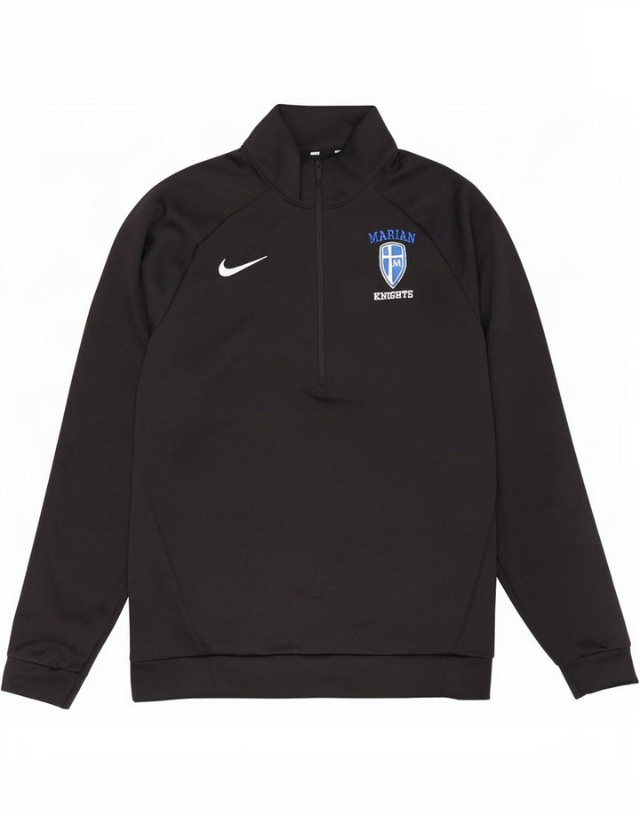 Nike Marian Knights Graphic Sweat-shirt à col zippé pour homme Noir Taille S