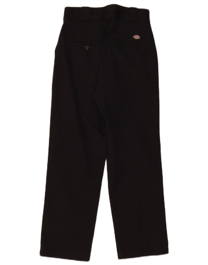 Dickies Pantalon Chino Droit Femme W26 L26 Noir Polyester
